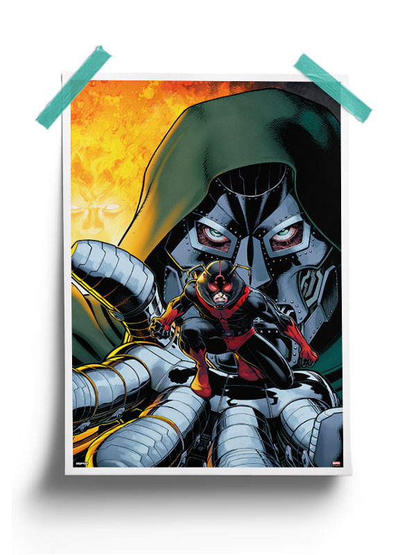 Black Ant Vs. Doctor Doom - Marvel Official Poster