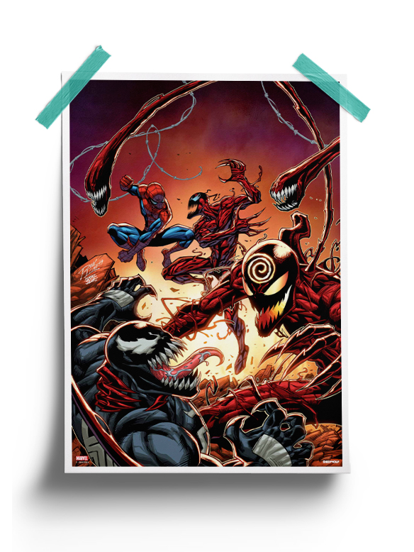 Marvel Comics online Venom Vs Carnage Canvas