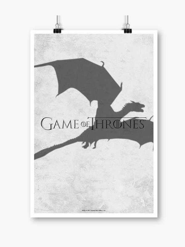 game of thrones season 3 poster dragon
