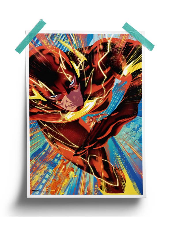 Invincible Flash The Flash Poster Redwolf