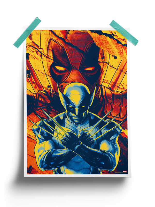 Deadpool & Wolverine - Marvel Official Poster