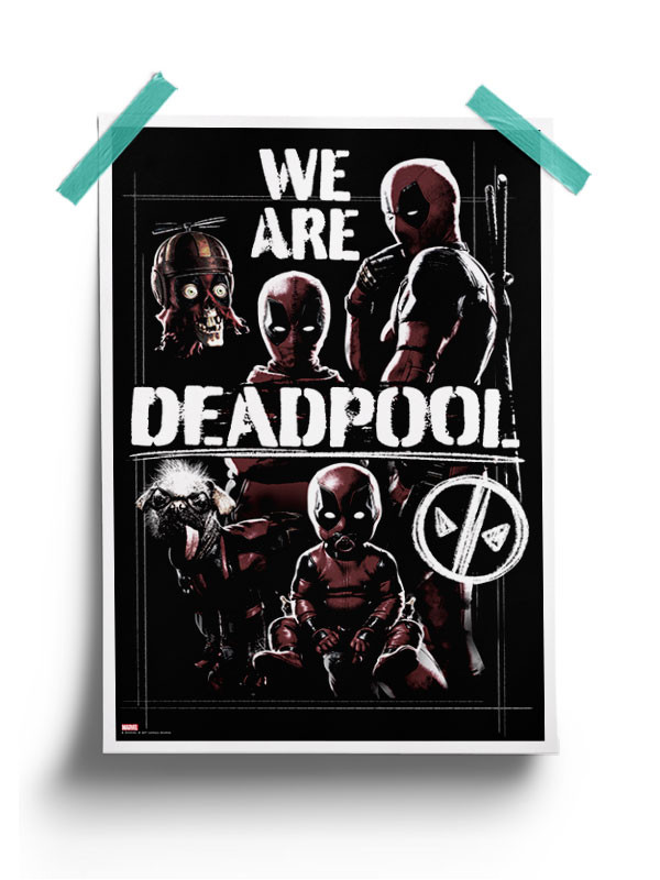 We Are Deadpool - Marvel Official Poster