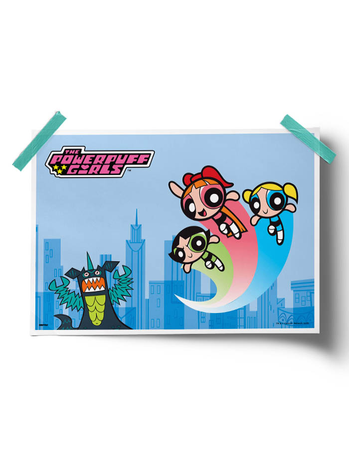 The Powerpuff Girls - Fly Design Wall Poster – Epic Stuff