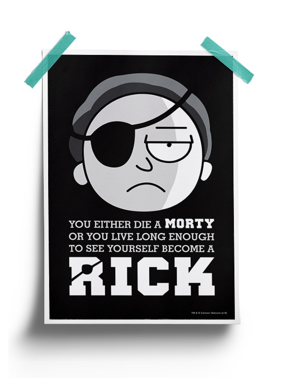 Rick and Morty - King Shit | Standard Length | PSD®