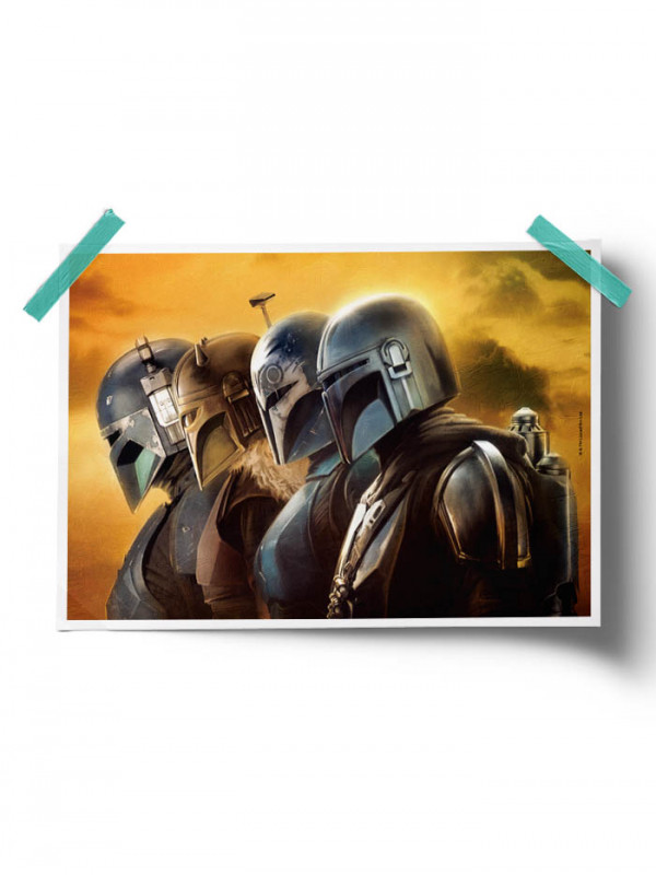 Poster Star Wars: The Mandalorian - Nightfall | Wall Art, Gifts &  Merchandise | Europosters