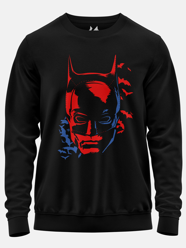 Batman Mask - Batman Official Pullover