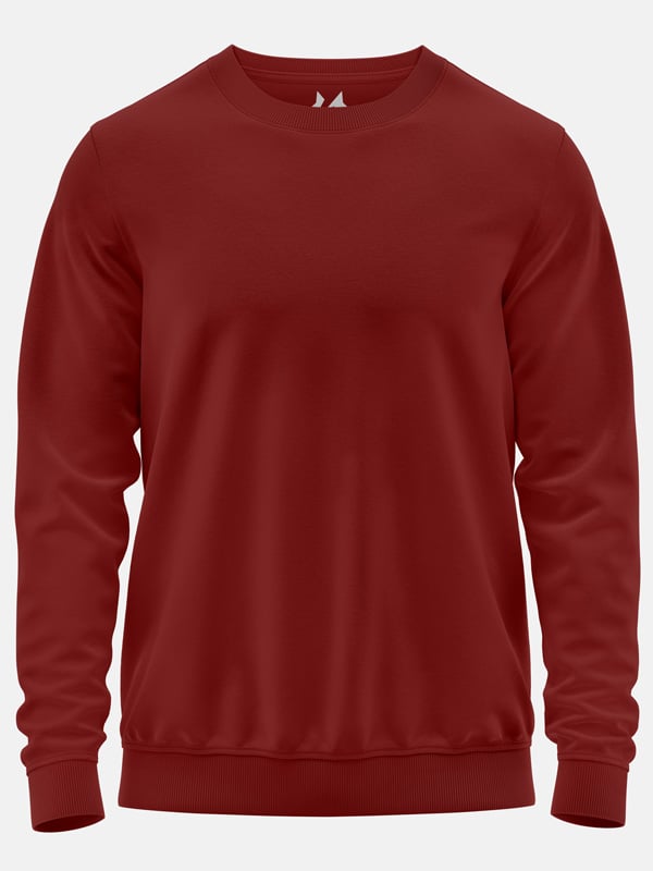 Redwolf Basics: Maroon - Pullover