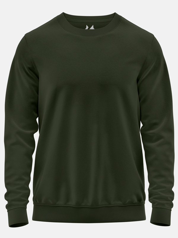 Redwolf Basics: Olive Green - Pullover