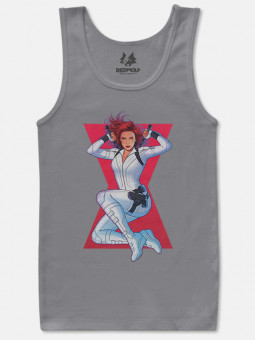 Black Widow Art - Marvel Official Tank Top