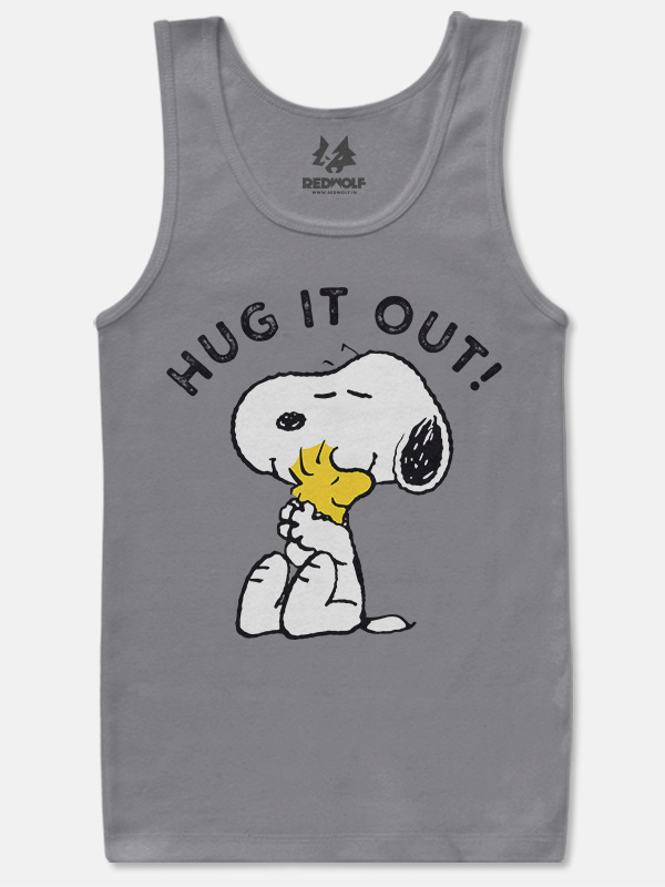 Hug It Out - Peanuts Official Tank Top