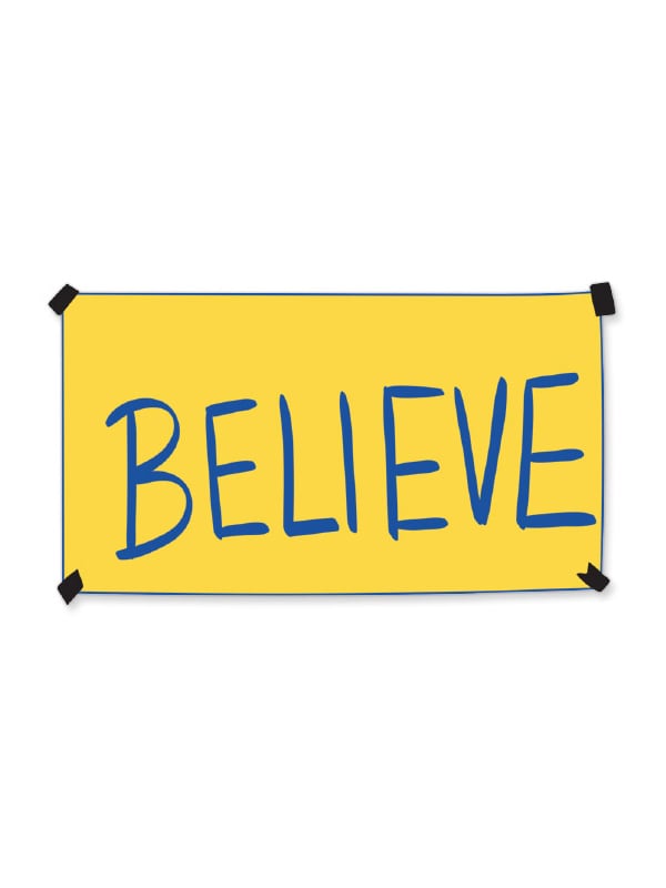 Believe - Sticker