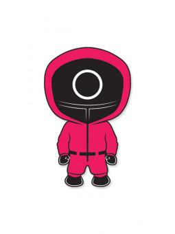 Circle Pink Soldier - Sticker