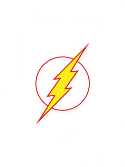 The Flash Classic Logo - DC Comics Official Sticker