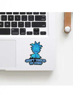 Don't Touch My Stuff - Rick And Morty Official Sticker