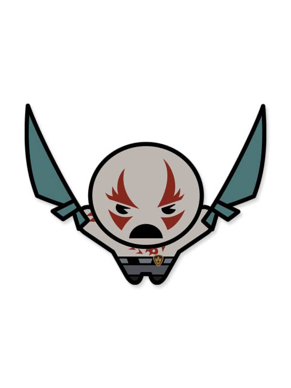 Drax Chibi - Marvel Official Sticker