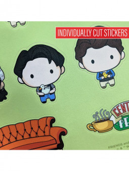 Friends: Chibi - Friends Official Sticker Sheet