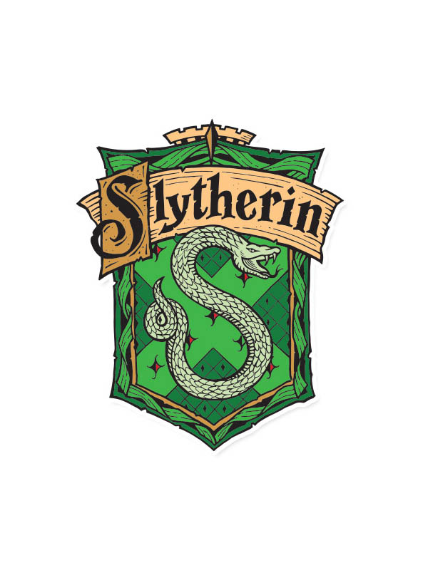 Harry Potter Slytherin Logo Paint By Numbers - Canvas Paint by numbers