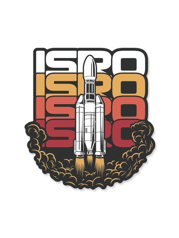 Lift-Off - ISRO Official Sticker