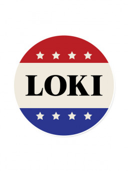 Loki For President - Marvel Official Sticker