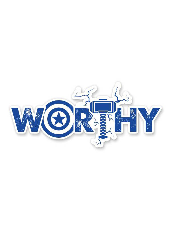 Worthy - Marvel Official Sticker