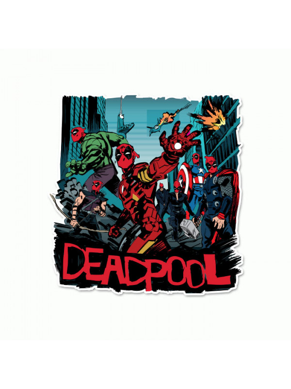 Deadpools Assemble! - Marvel Official Sticker