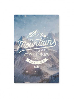 Mountains Are Calling - Sticker