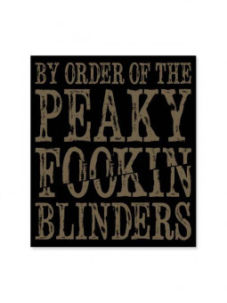 Peaky Fookin' Blinders - Sticker