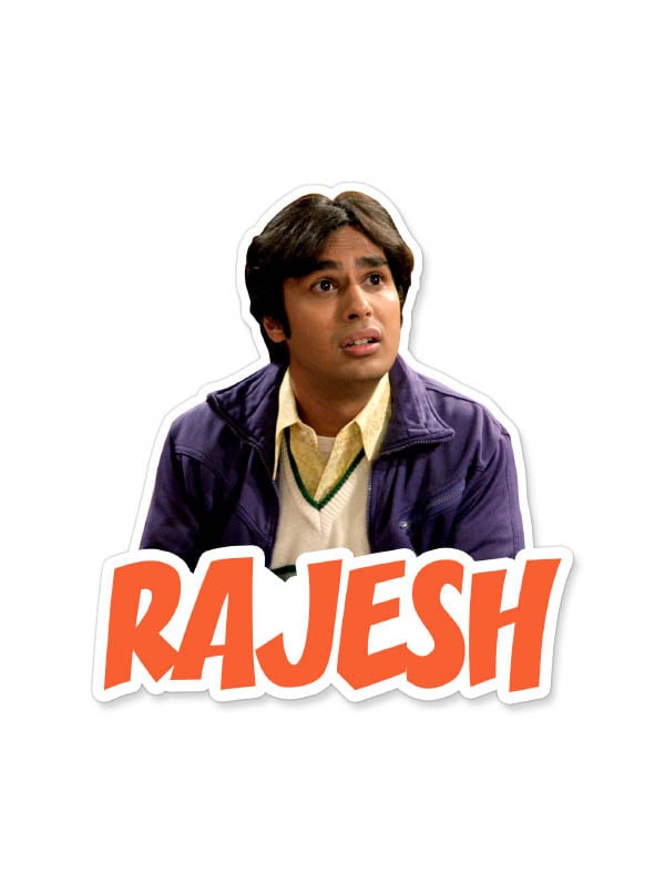 Rajesh - The Big Bang Theory Official Sticker