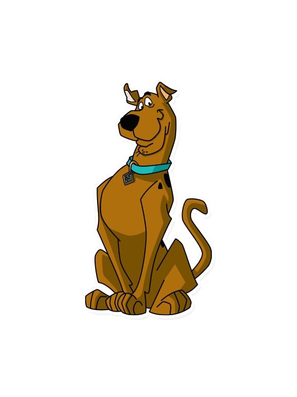 Scooby Stance - Scooby Doo Official Sticker