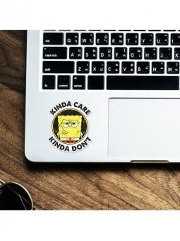 Kinda Care, Kinda Don't- Spongebob Squarepants Official Sticker