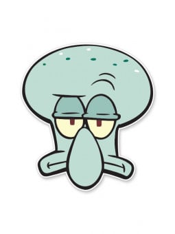 Squidward: Face - Spongebob Squarepants Official Sticker