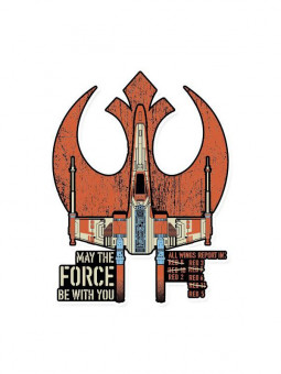 The X-Wing Starfighter - Star Wars Official Sticker