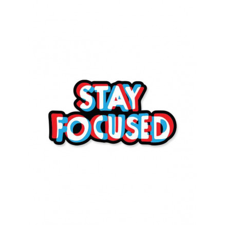 Stay Focused | Redwolf Stickers