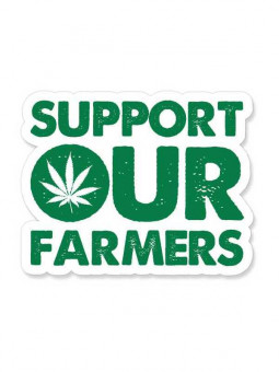 Support Our Farmers - Sticker