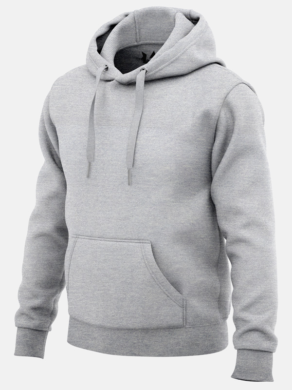 Redwolf Basics: Heather Grey - Hoodie