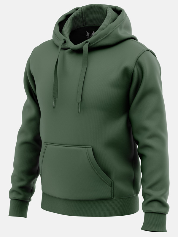 Redwolf Basics: Olive Green - Hoodie