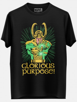 Classic Loki: Glorious Purpose - Marvel Official T-shirt