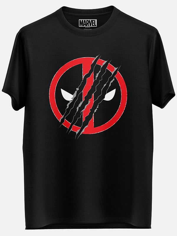 Deadpool Wolverine Logo - Marvel Official T-shirt