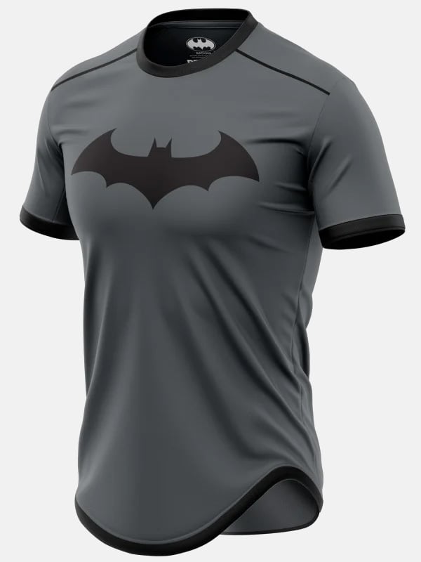 Batman Emblem Batman Official Drop Cut T shirt Redwolf