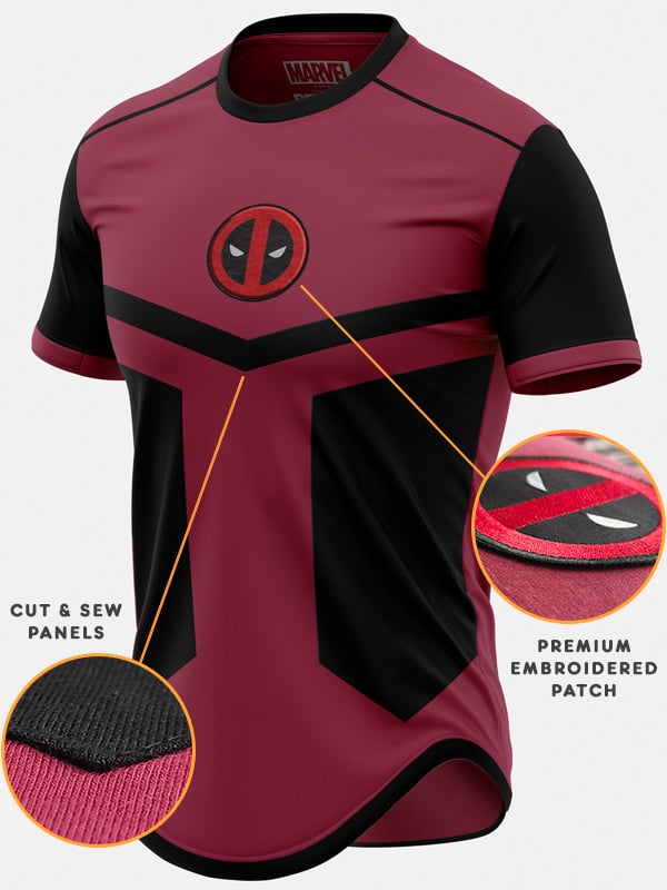 Deadpool: Super Suit - Marvel Official Drop Cut T-shirt