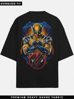 Clawed Superhuman - Marvel Official Oversized T-shirt