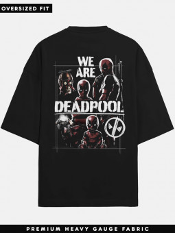 We Are Deadpool - Marvel Official Oversized T-shirt