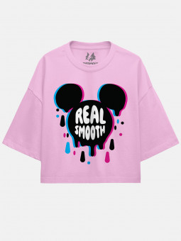 Real Smooth - Disney Official Oversized Cropped T-shirt