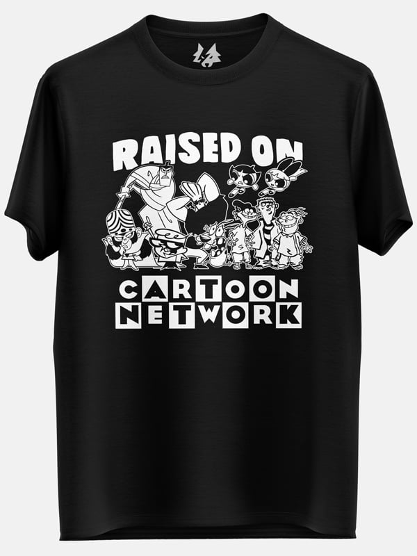 Raised On Cartoon Network - Cartoon Network Official T-shirt