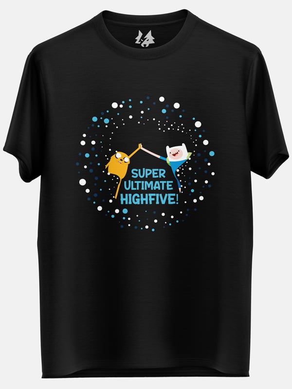 Super Ultimate Highfive! - Adventure Time Official T-shirt