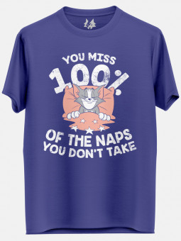 You Miss 100% Of The Naps - Tom & Jerry Official T-shirt