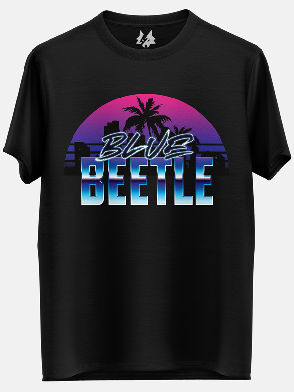 Blue Beetle Skyline - Blue Beetle Official T-shirt