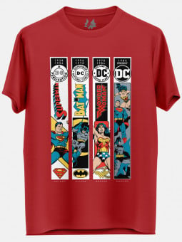 DC Comics Evolution - DC Comics Official T-shirt