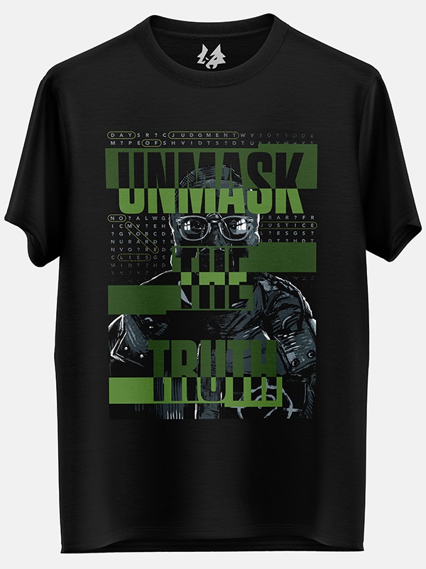 Unmask The Truth - Batman Official T-shirt