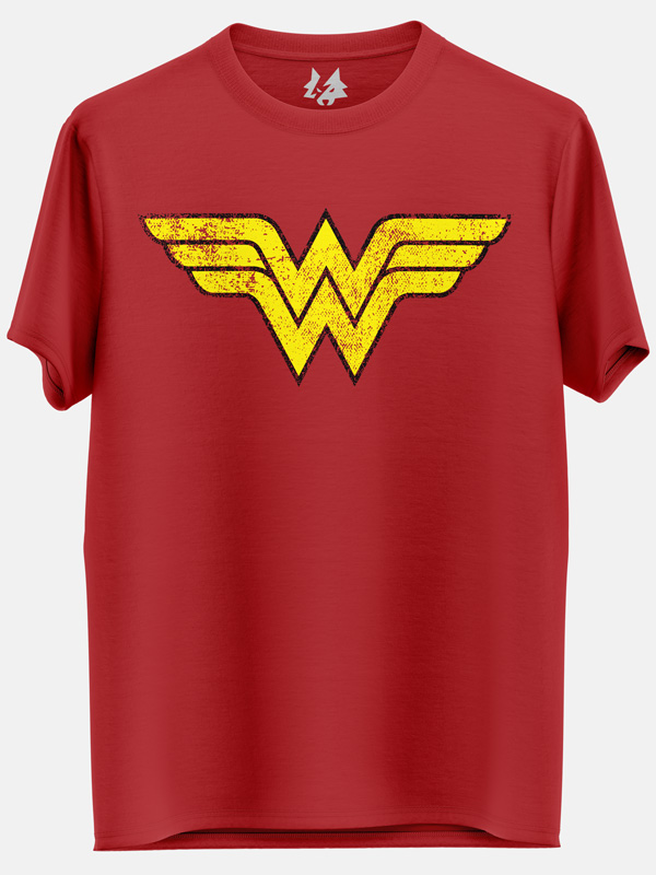 Wonder Woman: Retro Logo - Wonder Woman Official T-shirt